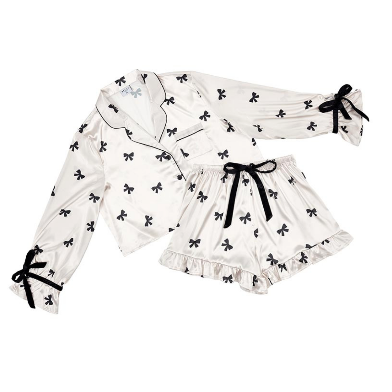 Bow Tie Pajama Set